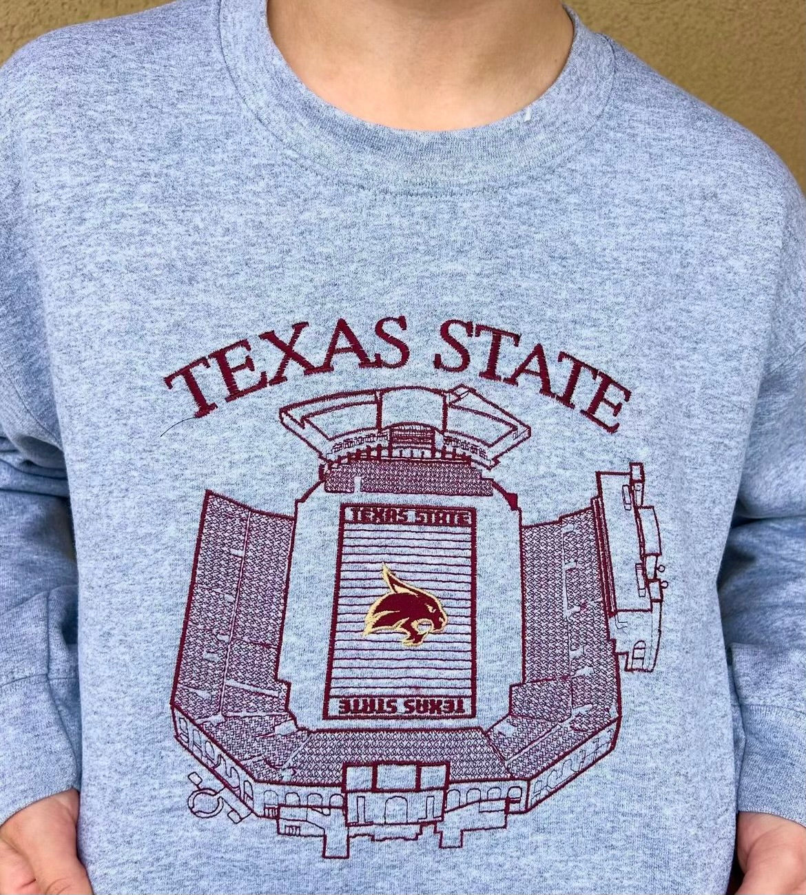 Texas State Stadium Sweatshirt