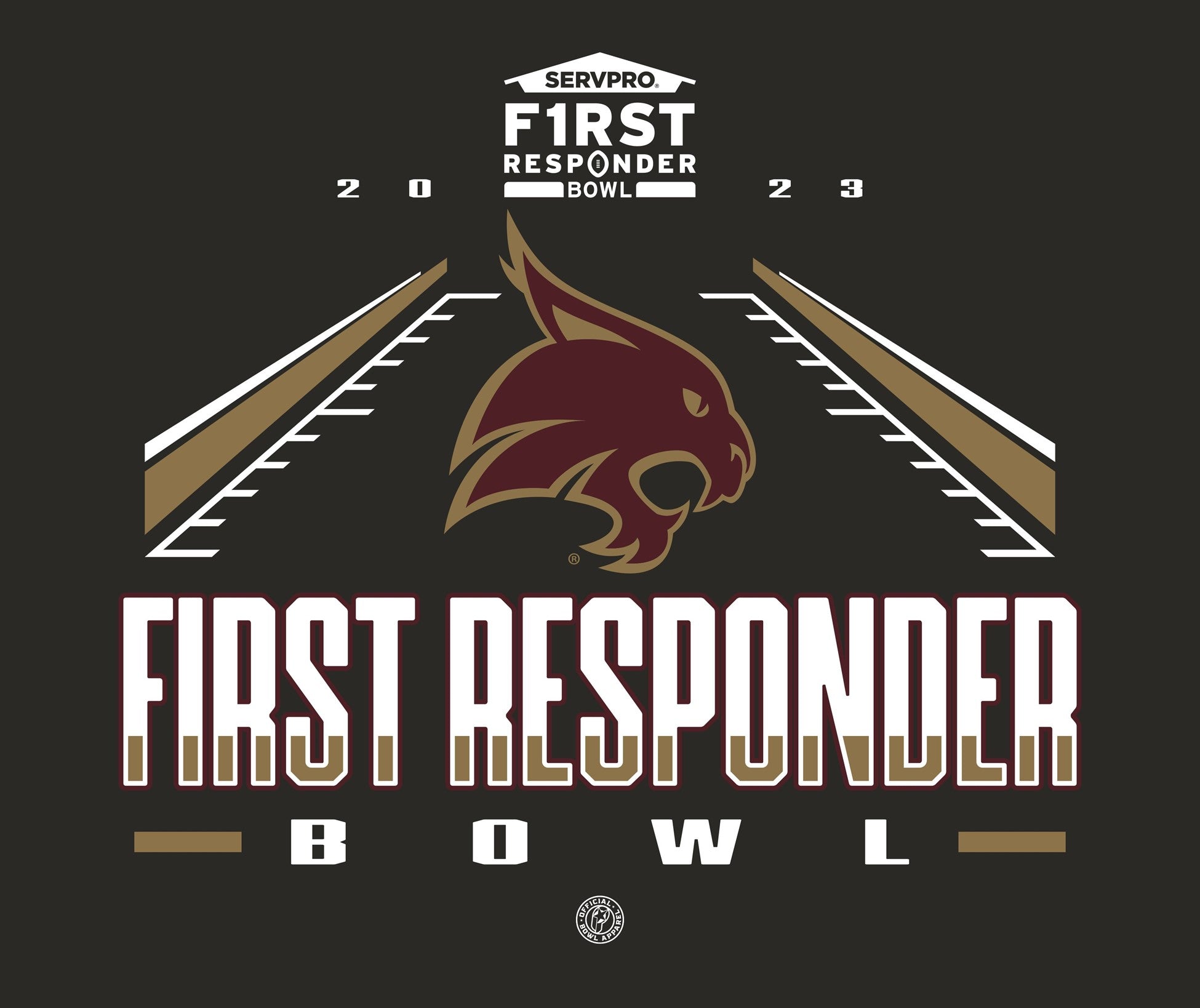 2023 First Responder Bowl - TXST Bobcat Shirt/Hoodie
