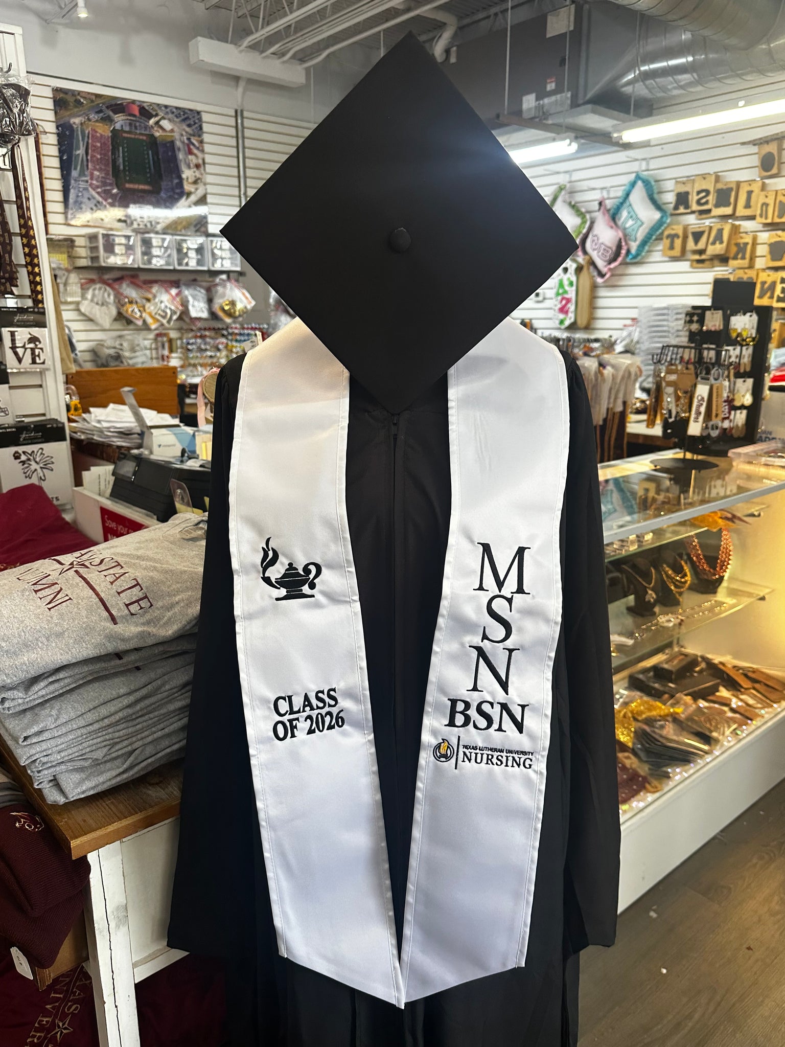 10% OFF! TLU - Texas Lutheran University Nursing Stoles