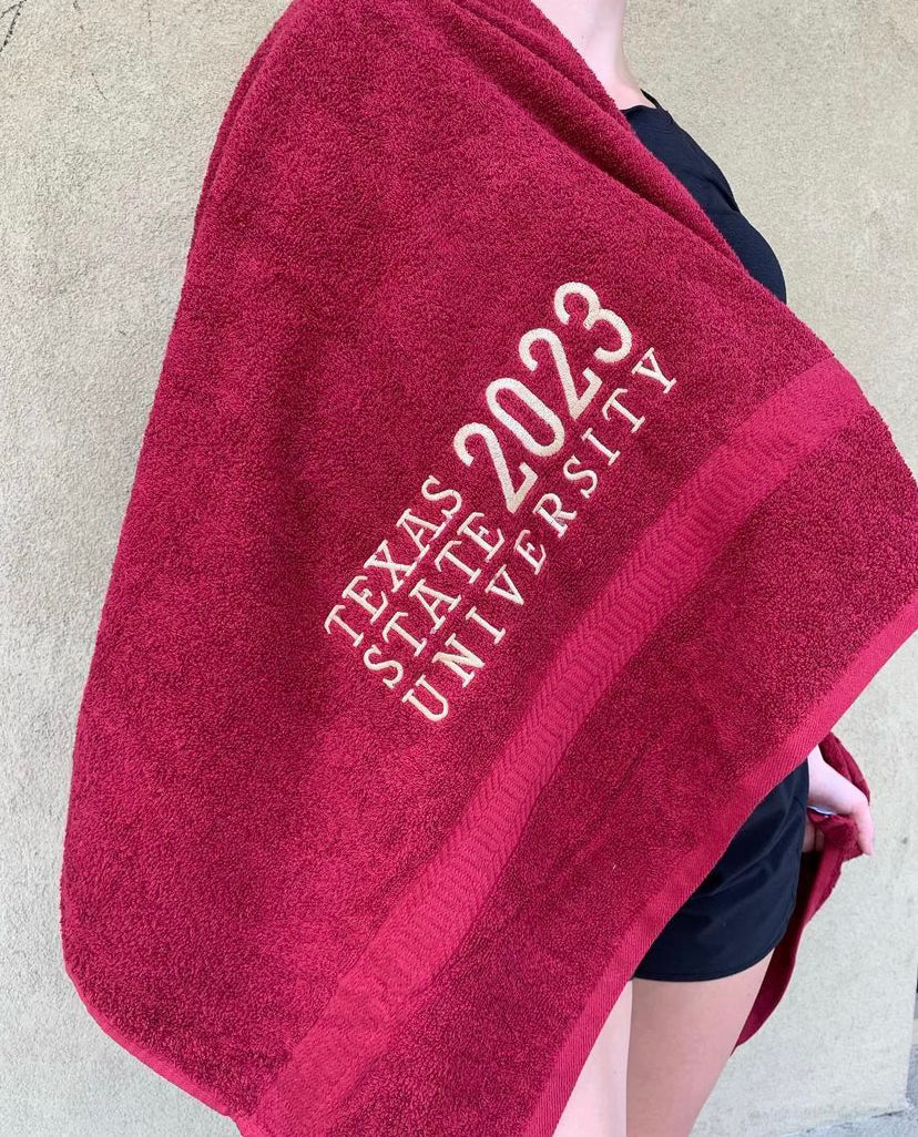 RUSH MY Texas State Towel!