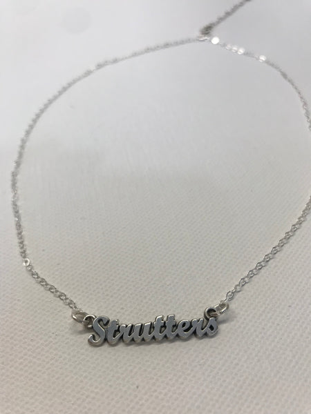 Strutters Choker Necklace in Sterling Silver