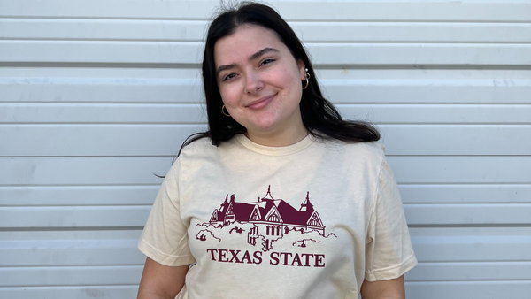 Texas State Old Main T-shirt available in Two Colors