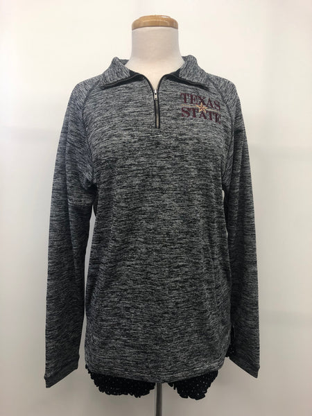 Texas State Logo on 1/4 Zip Pullover